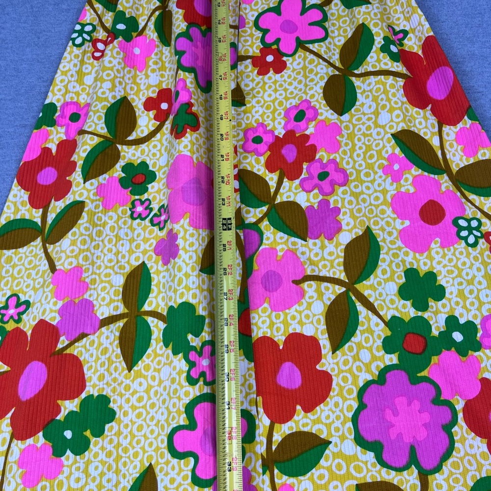 Vintage Young Hawaii Hawaiian Dress size 14 Floral Colorful Made In Hawaii - Picture 8 of 10